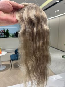 Vente en gros MONO Toupet respirant pour femme 16 pouces 3*5 pouces Cuticule chinoise vierge <span class=keywords><strong>de</strong></span> cheveux humains - Product Image 3