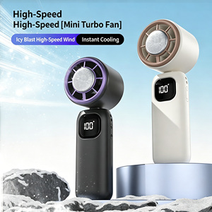 2026 Portable Handheld <b>Fan</b>, 100-Gear High-Speed Wind, Ice Compress Cooling, <b>USB</b> Rechargeable <b>Mini</b> <b>Fan</b> for Travel Office - Product Image 3