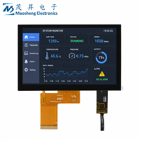 Module d'affichage LCD TFT 5 pouces avec interface RGB, résolution 800x480 480*272, écran tactile