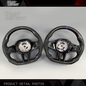 Volante Deportivo de Fibra de Carbono Personalizado para BMW 2018-2024, Actualización LCI, G2X G3X F9X M3 M4 M5 <span class=keywords><strong>M8</strong></span> X3M X4 X5 X6 340i 440i 540i 840i - Product Image 3