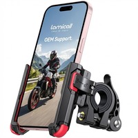 Support de téléphone pour vélo Lamicall BP11, installation facile, fixation rapide 1s, support de montage pour moto, pince à dégagement rapide pour vélo électrique