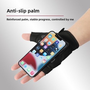 <span class=keywords><strong>Gants</strong></span> de moto antidérapants, <span class=keywords><strong>gants</strong></span> de vélo anti-chute, <span class=keywords><strong>gants</strong></span> mi-doigts pour la conduite en extérieur - Product Image 6