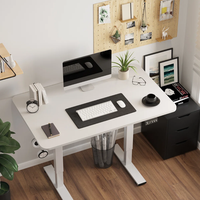 Bureau debout ergonomique Table d'ordinateur réglable en hauteur Bureau moderne assis debout Bureau