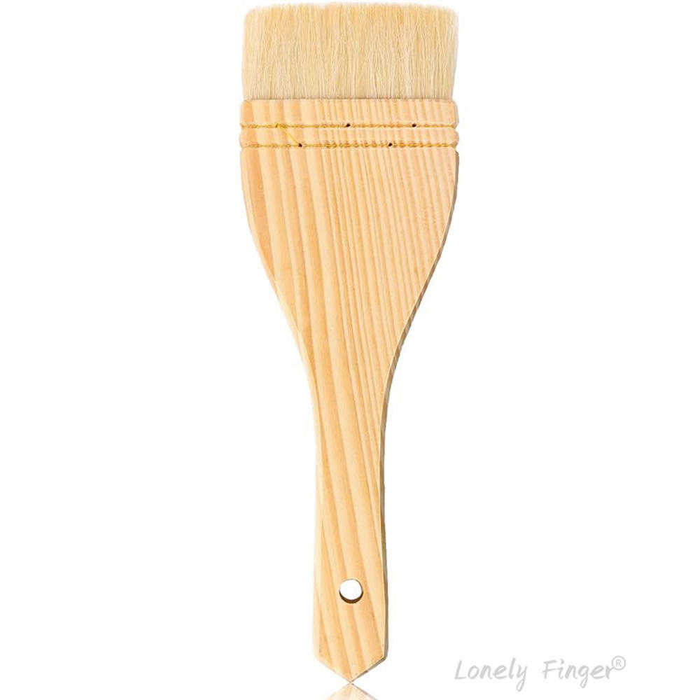 Large wood brush