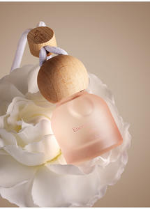 LANJO Elegante Ambientador de Coche Portátil y Ligero de Vidrio, Mini Ambientador Colgante Recargable con Aceite Esencial, Aroma Duradero y Natural - Product Image 4