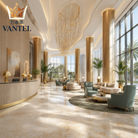 Vantel, fabricant de mobilier d'hôtel 4 étoiles, canapés de luxe, comptoirs de réception, tables basses, équipements hôteliers FF&E