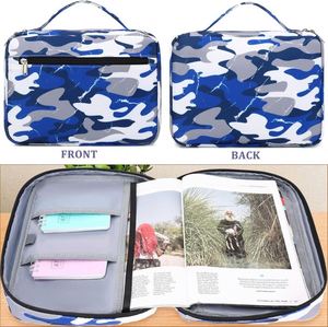 Échantillon gratuit : Étui de protection pour Bible, Étui de transport en cuir de qualité supérieure avec poignée et poche zippée - Product Image 4