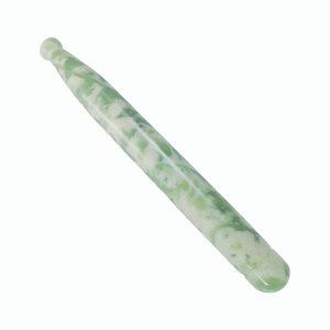 Natural <b>Jade</b> Massage Stone for Foot Reflexology Acupressure Point Therapy guasha stone - Product Image 4