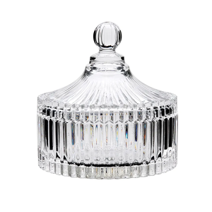 Hoge Kwaliteit Glaswerk Keuken Voedsel Opslag Pot Transparante Glazen Container Suikerpot Voedsel Glazen Pot Snoep Doos Met Deksel - Product Image 2