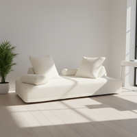 Bestpreis Wohnmöbel Modulares Kompressions-Schlafsofa Minimalistisches Design Ecksofa mit Schwammfüllung Vakuumverpackt