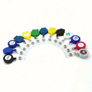 High Quality Plastic Customized Business Card <b>Holder</b> Badge <b>Holder</b> Retractable Reels with Logo 3 in - Product Image 2