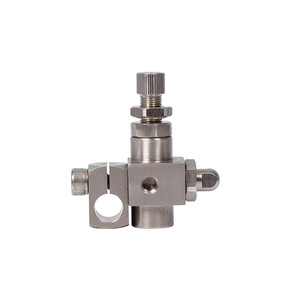 Buse d'atomisation d'air en acier inoxydable XD, tête de pulvérisation réglable en forme d'éventail pour humidification, dépoussiérage et refroidissement, compatible eau et huile - Product Image 3