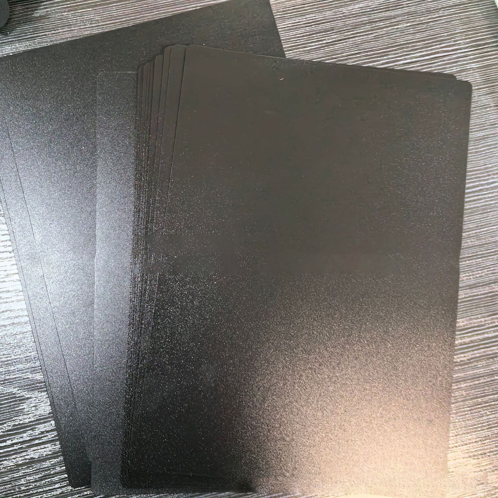 Tablero de práctica negro grueso