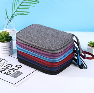 Vente en gros sacs de <span class=keywords><strong>rangement</strong></span> pour bracelets de montres organisateurs électroniques polyvalents de voyage portables bracelets de montre en nylon pochette pour pomme - Product Image 2