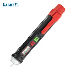 KAIWEETS HT100 Digital 12-1000V AC Voltage Detectors Non-Contact Tester Meter Electric Test Pencil Volt Current Pen Tester