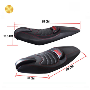 Diseño novedoso Material de calidad superior Colores personalizados Experiencia de conducción cómoda Asientos de motocicleta aptos para YAMAHA MIO I <span class=keywords><strong>125</strong></span> - Product Image 6