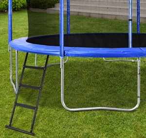 Escalera Universal de 3 Peldaños para <span class=keywords><strong>Trampolín</strong></span> Infantil, con Peldaños Anchos Antideslizantes, Suave y Segura, Capacidad de 220 Libras - Product Image 3