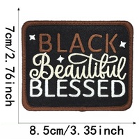 Patch pour les yeux Cowboy Mama brodés à repasser de grande collection pour la décoration de vêtements et de sacs à dos
