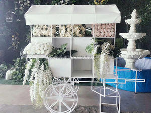 Zema — chariot à desserts en fer blanc, pour mariage, décoration d'extérieur, nouveau design, 2020 - Product Image 4