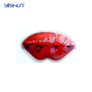Bestseller Großhandel Individuelles Gel-Wärme-Kälte-<span class=keywords><strong>Pack</strong></span> in Lippenform Kühlpad mit Logo - Product Image 3