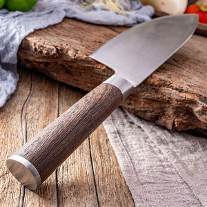 Cuchillo de Cocina Pequeño Más Vendido para Mujeres, Cuchillo de Acero Inoxidable para Desespinar Pescado, Cuchillo Multiusos con Mango de Madera para Frutas - Product Image 3