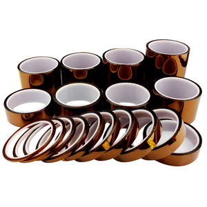 Cinta de película de poliimida para manualidades DIY de Xingyan, cinta térmica <span class=keywords><strong>Goldfinger</strong></span> resistente al calor con adhesivo de fusión en caliente para prensa de calor por sublimación - Product Image 4