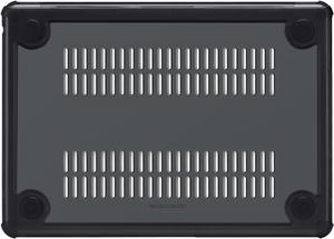 Étui rigide en plastique résistant compatible pour Mac Book Air 13 pouces avec pare-chocs en TPU anti-fissuration sacoches et housses pour ordinateur portable - Product Image 3