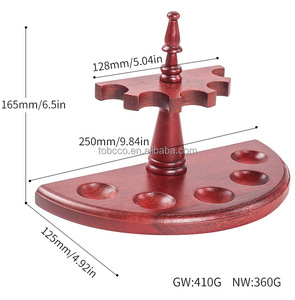 <strong>Vintage</strong> Smoking Pipe Rack Solid Wood <strong>Tobacco</strong> Pipe Stand <strong>Holder</strong> for Smoking Pipe Custom LOGO - Product Image 6