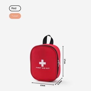 Tas Bahu Medis Luar Ruangan <span class=keywords><strong>Kit</strong></span> Pertolongan Pertama Kain Oxford Ringan Berkemah Mendaki Pencegahan Bencana Darurat - Product Image 6