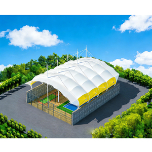 Cubierta para Cancha de Baloncesto Resistente a la Intemperie, Carpa para Cancha de Tenis, Techos Tensados para Eventos Deportivos Comunitarios - Product Image 3