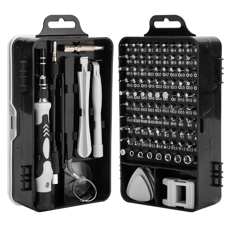 117 In 1 Screwdriver Set Screw Driver Kit Tool Tools Mobile Multi Bit Electronic Cell Phone Repair