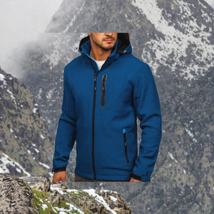 Chaqueta Softshell Ligera con Capucha para Hombre, Personalizada, Impermeable, Cortavientos, para Senderismo y Actividades al Aire Libre, Cómoda, OEM - Product Image 2