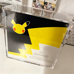 Newbeing F-0218 boîte de rappel Pok Mon en plastique de rejet UV personnalisée pour présentoirs Elite Trainer - Product Image 1
