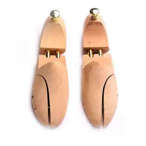 Zapato de madera dura Zapato de cedro Árboles para hombres Haya Abedul etc Zapato Árboles ajustable