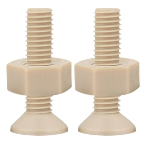 Conjuntos de Tornillos de Cabeza Cónica Cruzada y Tuercas Hexagonales de PEEK de Alta Calidad, M2 M3 M4 M5, Resistentes al Calor, Grado 4.8, Autocoloreados - Product Image 5