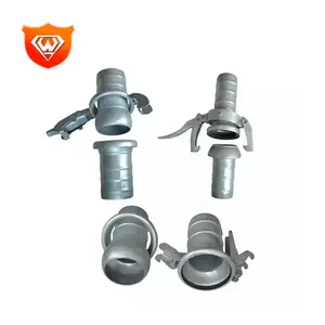 Galvanized lever lock hydraulic quick release Ball coupling camlock device