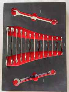 Vente flash : Chariot à outils de réparation 258/296 pièces, gamme complète de produits, déplaçable, haute qualité, grande quantité, meilleurs matériaux - Product Image 3