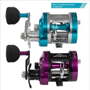 Moulinet de pêche en mer tout en métal, main droite, roulement lent, <span class=keywords><strong>Thunder</strong></span> 30R, jauge de fil synchrone, 12 kg, génération Hair - Product Image 5