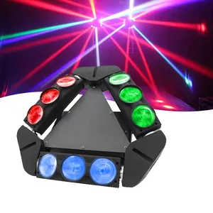 Luz de dj fiesta de cabeza movil de 8x10 w luces robotica haz araña led de babeza movil para dj disco