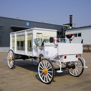 Customizable Electric Funeral Hearse Car Steel and Leather with Electric Roman Special Transportation Funeral Hearse Carriage - Product Image 2
