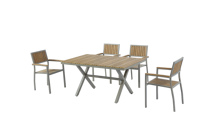 Chaise de table et de jardin en plastique, ensemble de salle à manger, mobilier de restaurant, chaises imperméables, 12 pièces