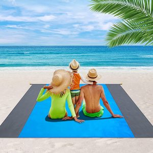 Fabricant de tapis de plage imperméables, pliables et portables en polyester pour le <span class=keywords><strong>camping</strong></span> en montagne et les pique-niques, vente en gros. - Product Image 2