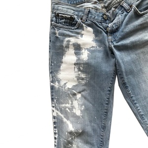 Jeans de Hombre al por Mayor, Moda, Logotipo Personalizado, Estilo Urbano, Casual, Corte Recto, Vintage, Pintados a Mano - Product Image 6