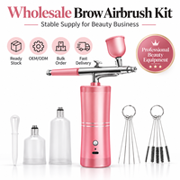 Kit de démarrage pour aérographe de nail art, compresseur USB pour aérographe, mini kit de peinture sur visage et nail art