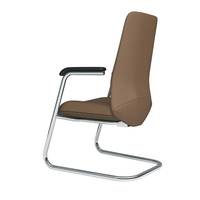 Kursi Kantor Kulit Asli Ergonomis Modern Nyaman Empuk untuk Ruang Rapat Eksekutif