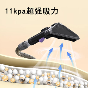 Fabric Cleaner 2L Water Tank 1.2M Hose 4M Power Cord Stain Removal For Sofa Carpet Cleaning - Product Image 3