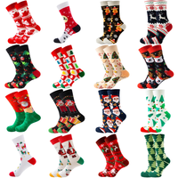 Chaussettes d'équipage en coton coloré à la mode pour femmes Chaussettes tricotées avec logo personnalisé en gros
