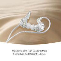 Earphone Gaming Headset Hi-FI 1DD Dynamic In-ear Berkabel Earbuds Musik