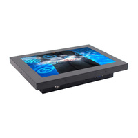 Vesa/moniteur à écran tactile intégré 10.1 pouces 1280*800 moniteur à écran LCD de résolution avec boîtier en métal