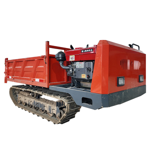 Camion benne sur chenilles de 3 tonnes avec chenilles en caoutchouc pour le transport en ingénierie, l'agriculture, la montagne et la manutention de matériaux lourds - Product Image 1